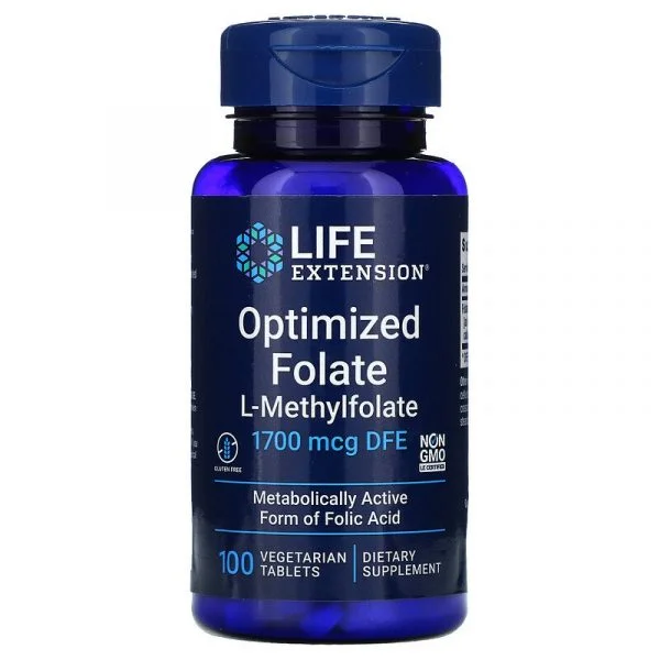 Vien uong keo dai tuoi tho Optimized Folate 1700 mcg