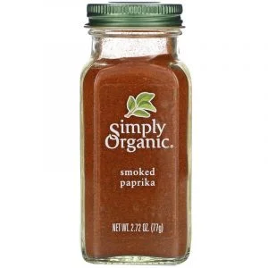 Ớt bột xông khói hữu cơ Simply Organic 77g