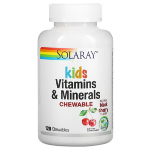 Vitamin & Khoáng chất cho trẻ em Solaray  (120 Viên nhai)