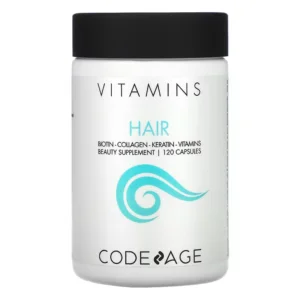 Viên uống hỗ trợ mọc tóc Hair Vitamins (120 Viên) Codeage