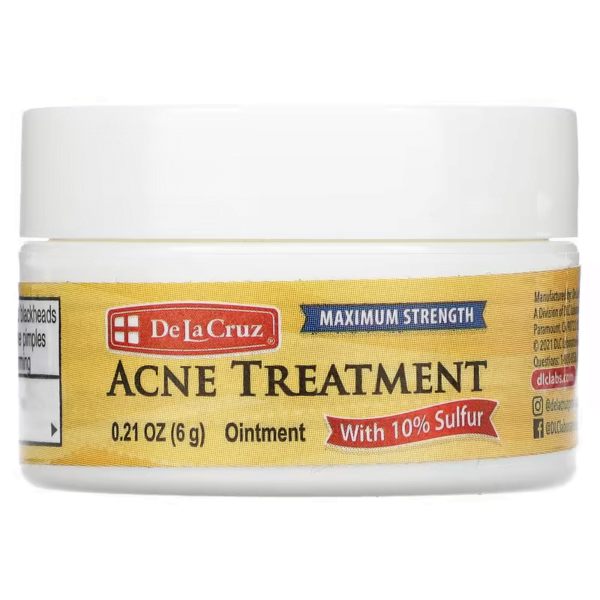 Acne Treatment Ointment with 10 Sulfur