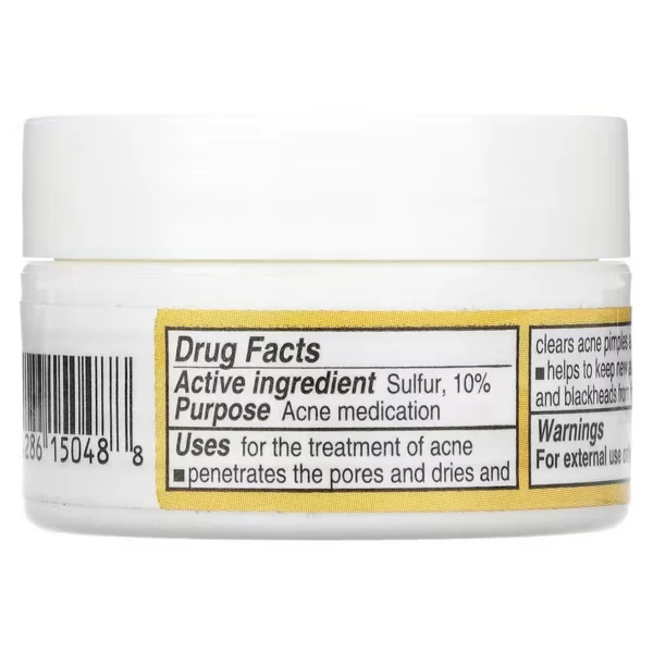 Acne Treatment Ointment with 10 Sulfur1