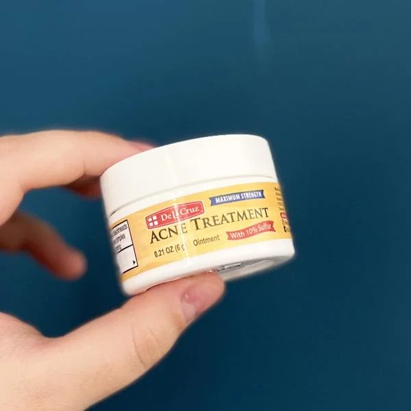 Acne Treatment Ointment with 10 Sulfur3