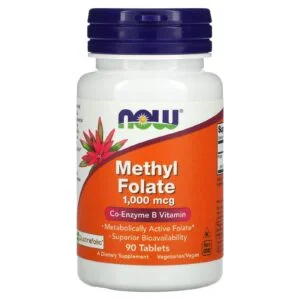 Methyl Folate, 1,000 mcg hộp 90 viên của NOW Foods
