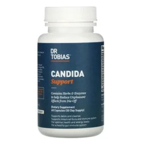 Candida Support của Dr. Tobias hỗ trợ thải độc và làm sạch cơ thể ( 60 Viên)