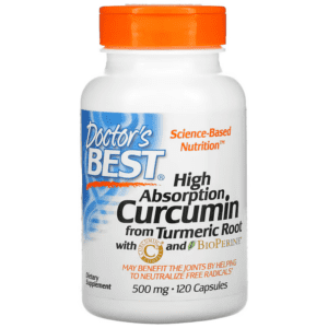 High Absorption Curcumin, 500 mg, 120 Capsules, Doctor's Best