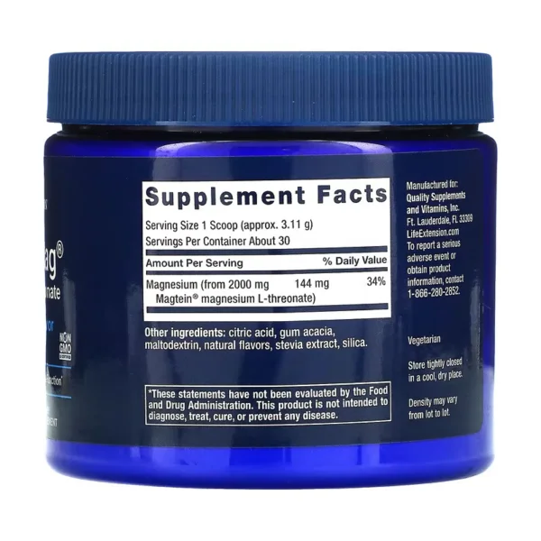 Neuro Mag Magnesium L Threonate1