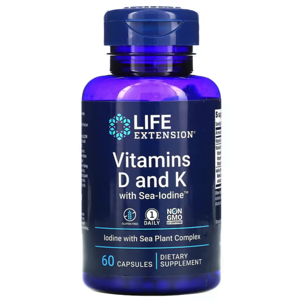 Vitamin D va K voi Sea Iodine