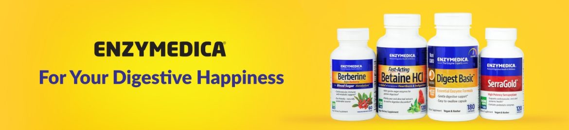 Enzymedica #1 về Enzyme tiêu hóa và thực phẩm bổ sung tại Mỹ. 1 Enzymedica