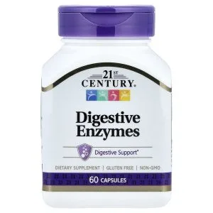 21st Century Digestive Enzymes, 60 Capsules của 21st Century