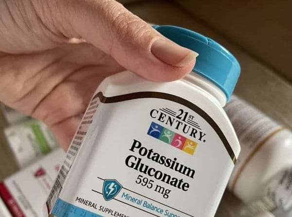 21st century potassium gluconate 595 mg 110 tablets