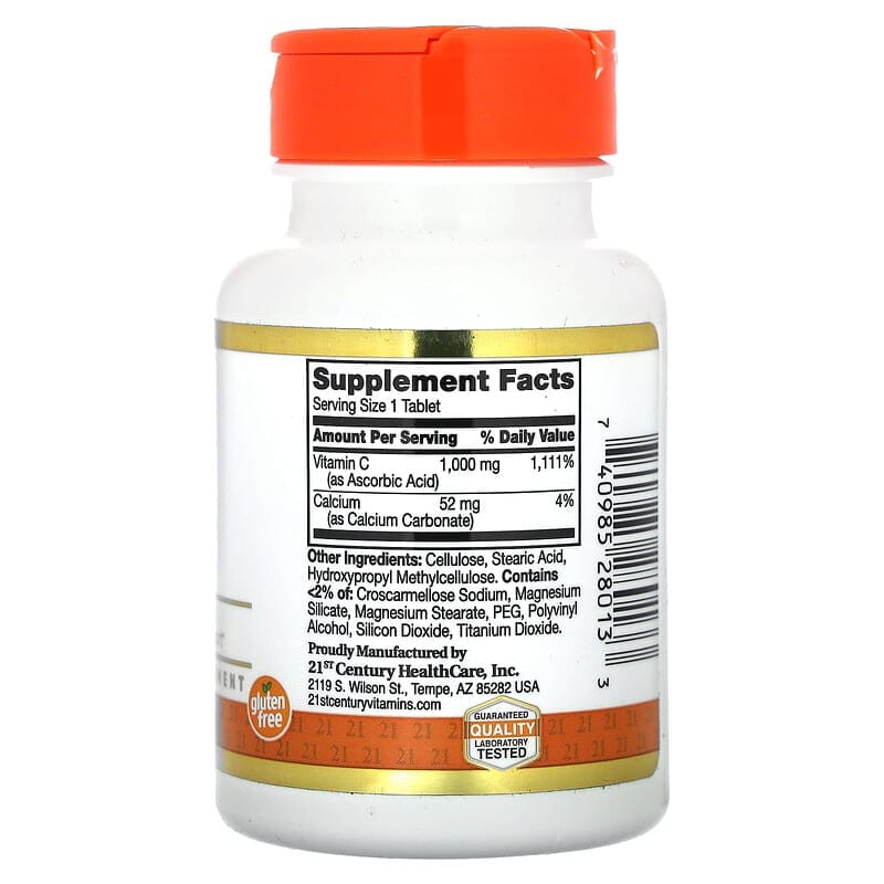 Review Vitamin C 1,000 mg của 21st Century có tốt không? 2 21st Century Vitamin C 1,000 mg 60 Tablets