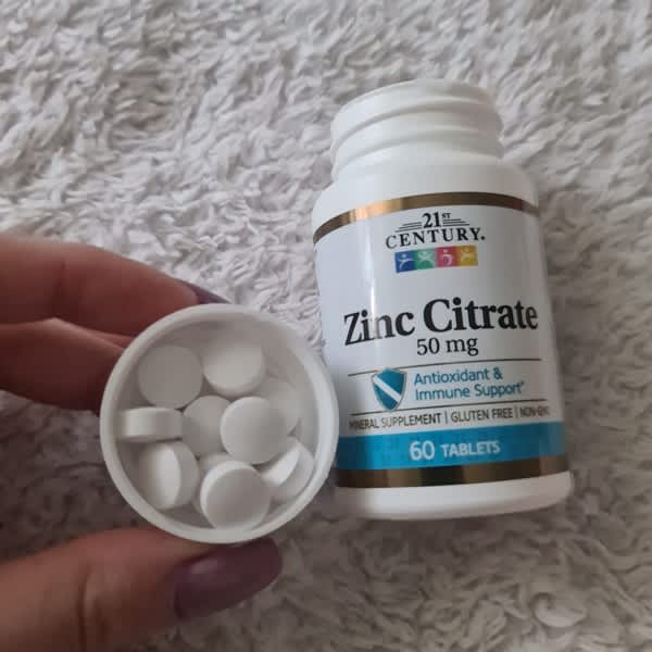 21st century zinc citrate 50 mg 60 tablets