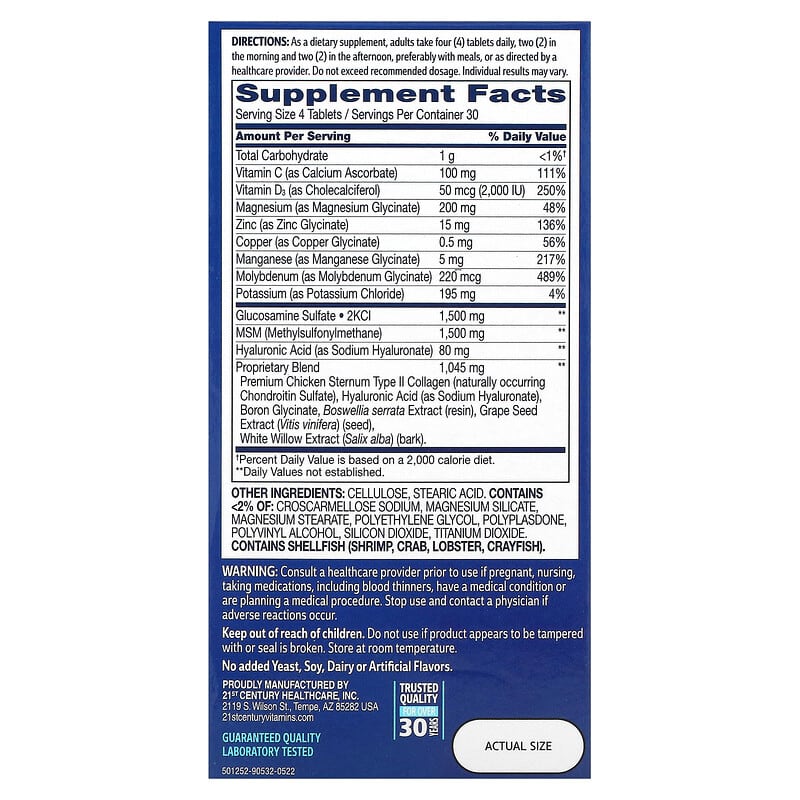 Đánh giá chi tiết Arthri-Flex Advantage Vitamin D3 của 21st Century 3 21st Century, Arthri-Flex Advantage, Vitamin D3, 120 Coated Tablets