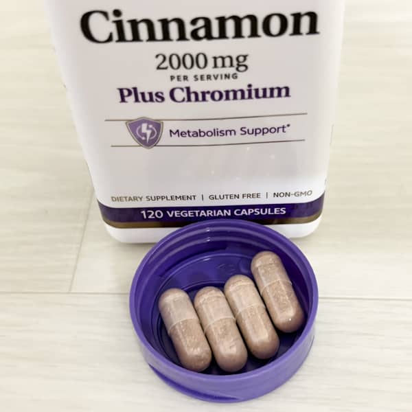 21st century cinnamon plus chromium 120 vegetarian capsules 2