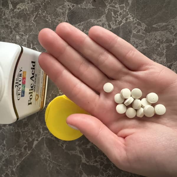 21st century folic acid 400 mcg 250 easy to swallow tablets 2