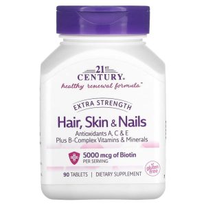 21st Century Hair, Skin & Nails, 90 Tablets