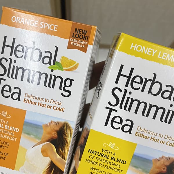 21st century herbal slimming tea honey lemon caffeine free 24 tea bags 1 7 oz 48 g 2