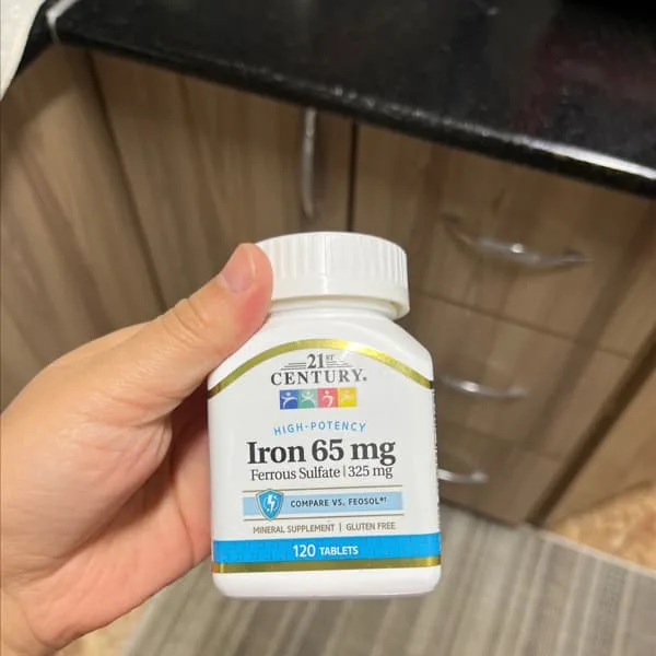 Đánh giá Organic Spirulina của California Gold Nutrition có tốt không? 11 21st century high potency iron 27 mg 110 easy to swallow tablets 2