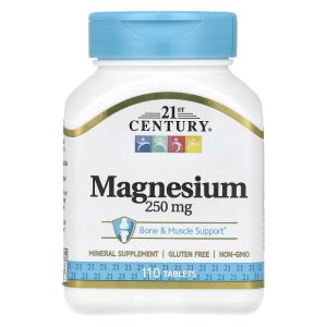 Magnesium 250 mg, 110 Tablets của 21st Century