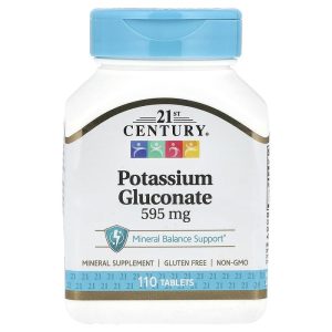 Potassium Gluconate 595 mg, 110 Tablets của 21st Century