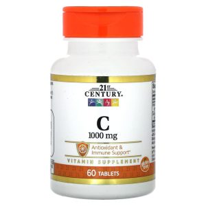 Vitamin C 1,000 mg, 60 Tablets của 21st Century