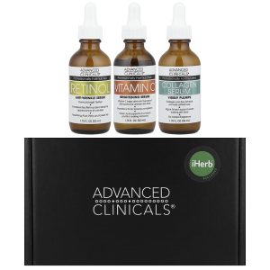 Advanced Clinicals Active Serum Trio Set, 3-Piece Set
