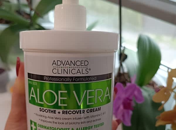 Review Advanced Clinicals Aloe Vera Soothe & Recover Cream: Kem Dưỡng Da Lô Hội 8 advanced clinicals aloe vera soothe recover cream 16 oz 454 g 2