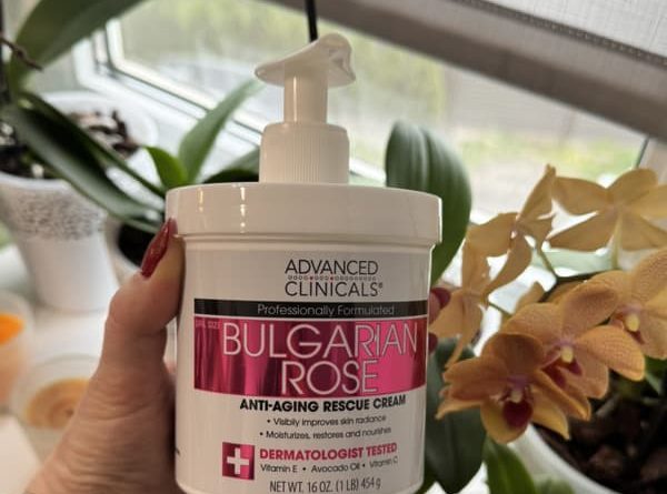 advanced clinicals anti aging rescue cream bulgarian rose 16 oz 454 g 2