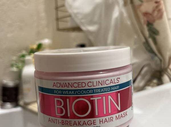 advanced clinicals biotin strengthening hair mask 12 fl oz 340 ml 2