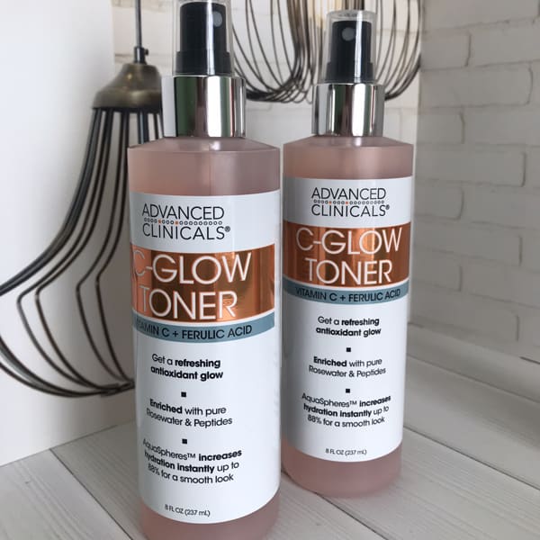 Đánh giá Advanced Clinicals Brightening Vitamin C Caffeine Eye Cream 3 advanced clinicals c glow toner vitamin c peptides 8 fl oz 237 ml 2