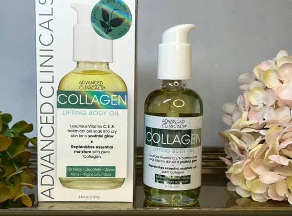 Review Advanced Clinicals Collagen Lifting Body Oil - Dầu Dưỡng Da Collagen 3 advanced clinicals collagen lifting body oil 3 8 fl oz 112 ml 2