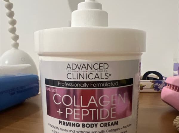 advanced clinicals collagen peptide firming body cream 16 oz 454 g 2