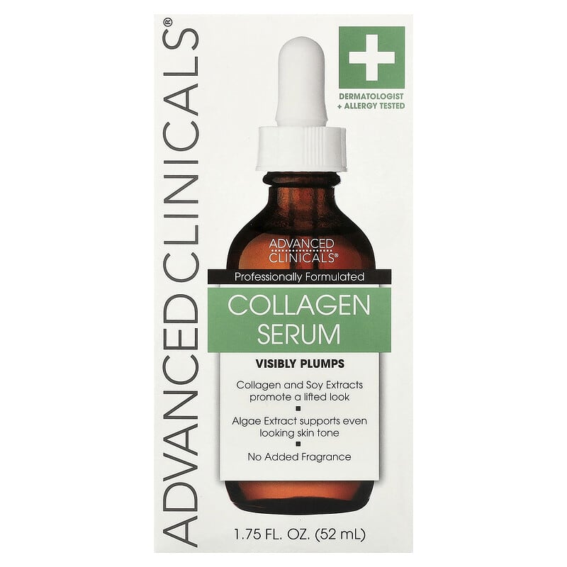 Advanced Clinicals Collagen Serum 1.75 fl oz (52 ml)