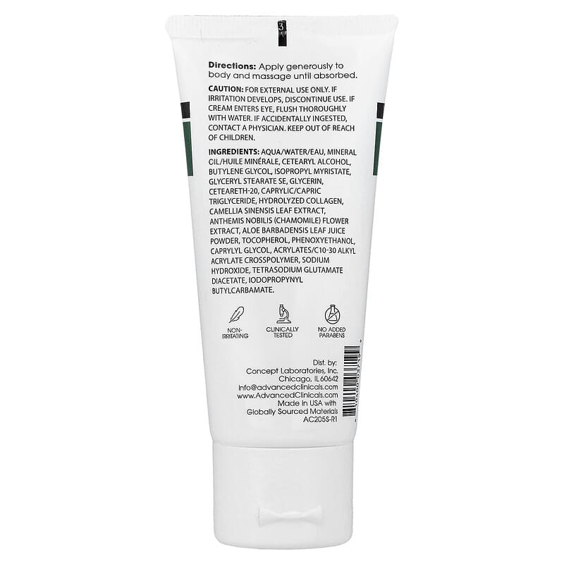 Đánh giá Advanced Clinicals Collagen Skin Rescue Lotion Fragrance Free 2 Advanced Clinicals Collagen Skin Rescue Lotion, Fragrance Free, 2 fl oz (59 ml)