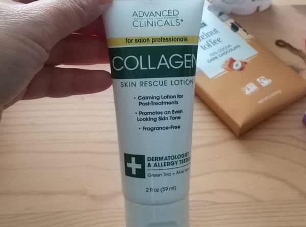 advanced clinicals collagen skin rescue lotion fragrance free 2 fl oz 59 ml 2