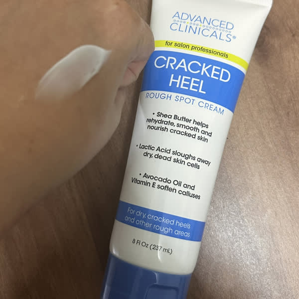advanced clinicals cracked heel rough spot cream 8 fl oz 237 ml 2