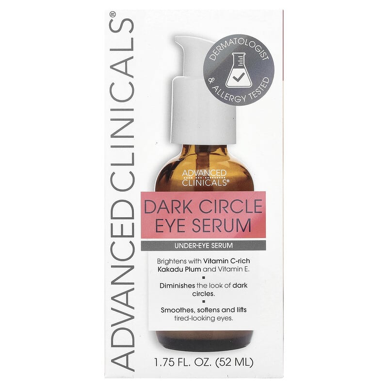 Advanced Clinicals Dark Circle Eye Serum 1.75 fl oz (52 ml)