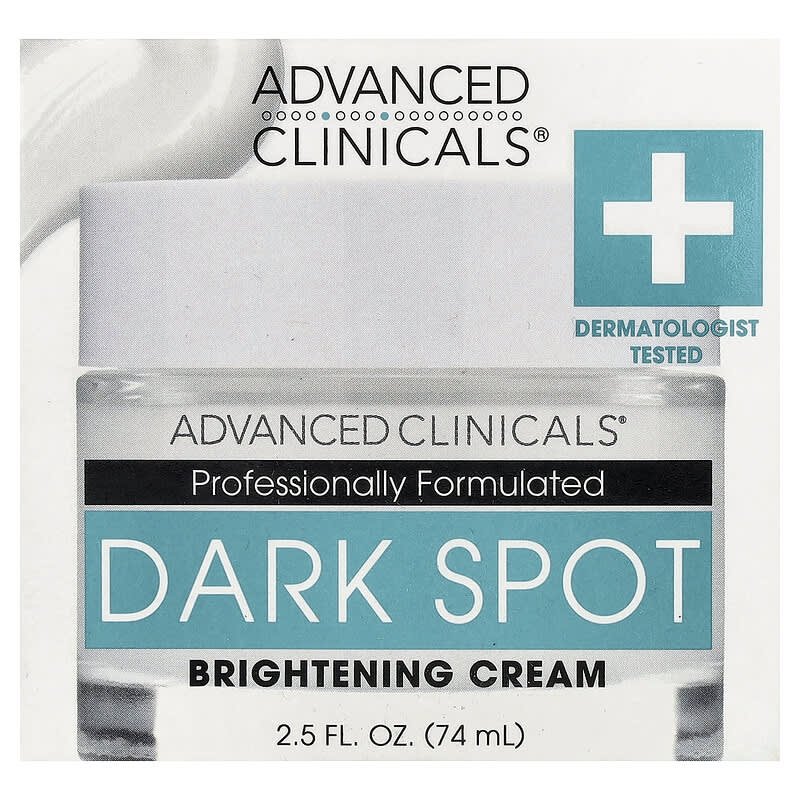 Đánh giá chi tiết Advanced Clinicals Dark Spot Brightening Cream 2 Advanced Clinicals Dark Spot Brightening Cream, 2.5 fl oz (74 ml)