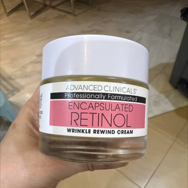 advanced clinicals encapsulated retinol wrinkle rewind cream 2 5 fl oz 74 ml 2
