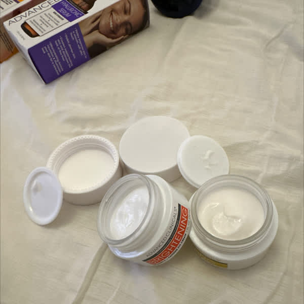 advanced clinicals eye cream firming brightening 2 piece set 2