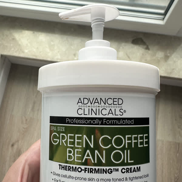 advanced clinicals green coffee bean oil thermo firming cream 16 oz 454 g 2