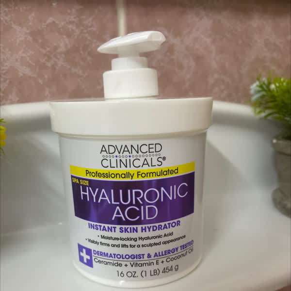 advanced clinicals hyaluronic acid hydrating body cream 16 oz 454 g 6