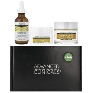 Advanced Clinicals Retinol Rewind Gift Set, 3-Piece Set của Advanced Clinicals iHerb Exclusive