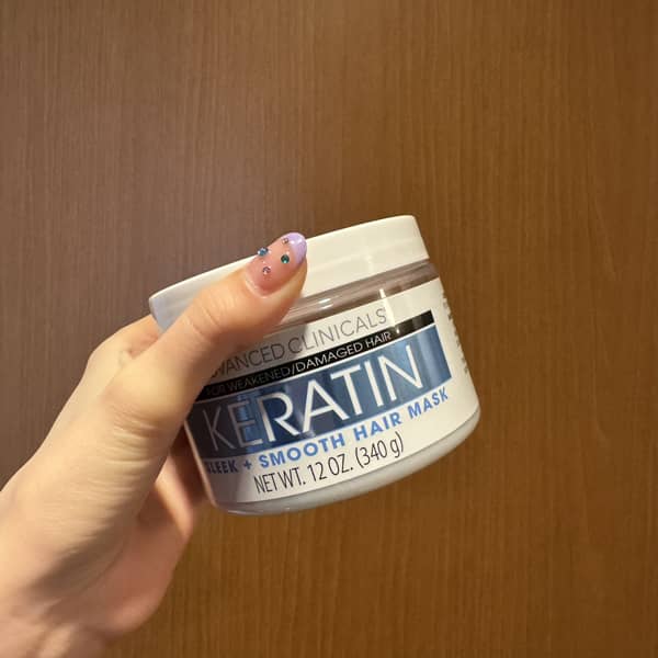 advanced clinicals keratin sleek smooth hair mask 12 oz 340 g 2