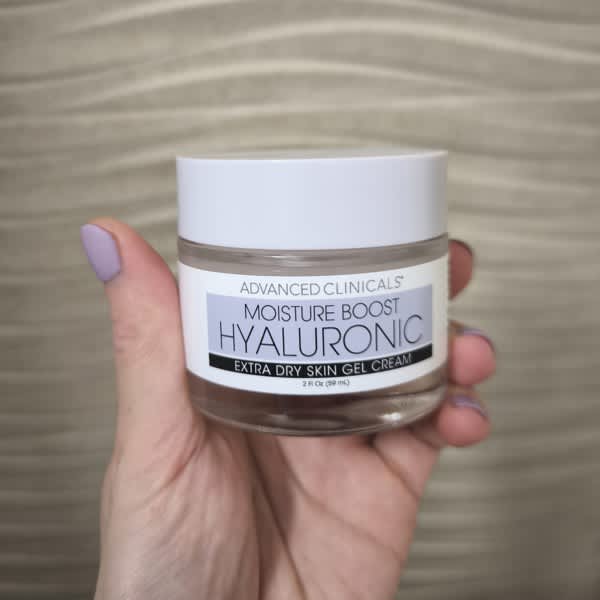 advanced clinicals moisture boost hyaluronic extra dry skin gel cream 2 fl oz 59 ml 2