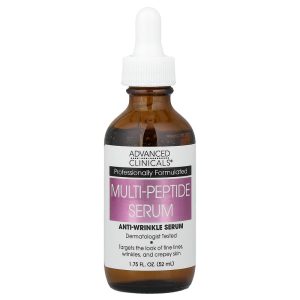 Advanced Clinicals Multi-Peptide Serum Anti-Wrinkle Face Serum 1.75 fl oz (52 ml)