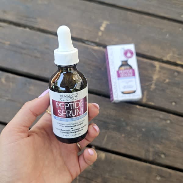 advanced clinicals multi peptide serum anti wrinkle face serum 1 75 fl oz 52 ml 8