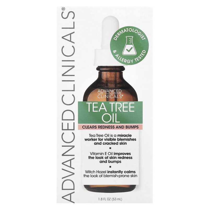 Advanced Clinicals Tea Tree Oil 1.8 fl oz (53 ml)