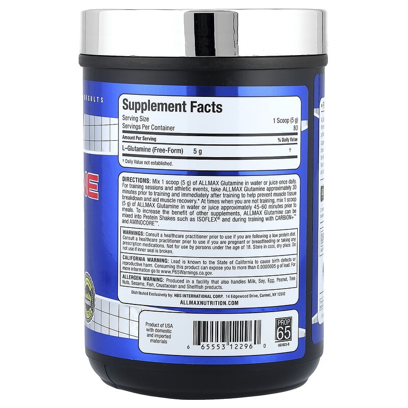 Allmax Essentials Glutamine 14.11 oz (400 g)